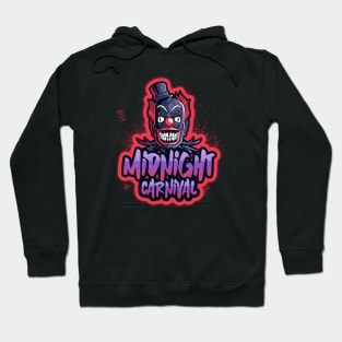 Clown Midnight Carnival Gamer Halloween Scary Hoodie